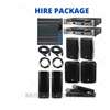 High Quality Six Speakers Pa System Hire thumb 0