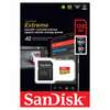 SanDisk 128GB Extreme UHS-I microSDHC Memory Card with SD Adapter thumb 1