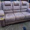 Hot easter offers !!! Brown 5 seater semi recliner thumb 3