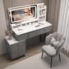 Dressers: Modern Expansive Gray Vanity Set thumb 1
