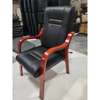 Office Chair: Mahogany Base Executive Chair thumb 3