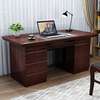 Office Desk: Top Rated 1.2m Mahogany Office Desk thumb 0