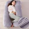 U Shaped Maternity Pregnancy Support Pillow Body Bolster (blue) thumb 2