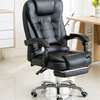 Office Chair: Executive Office Chair with Footrest thumb 4