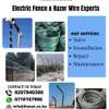 Professional Electric fence & Razor wire installers. thumb 2