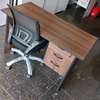 1.2 mtrs office desk plus low back recliner mesh chair thumb 0