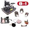 8 in 1 Heat Press Machine 360-Degree Swing Away thumb 1