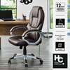 Office Chair: Brown Leather Office Chair thumb 4