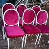 Padded steel dinning chairs thumb 6