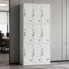 9 Locker Metallic Storage Cabinet thumb 0