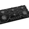 Mika Built-In Gas Hob, 90cm, 6 Gas with WOK, Glass thumb 1
