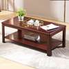 Handcrafted Wooden Rectangular Coffee Table thumb 3