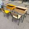 School desk and chair ( school lockers. thumb 10