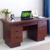 120cm Computer Writing Desk with Cabinet & Drawers thumb 1