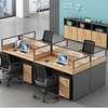 OFFICE DESK: 4 Way Office Workstation Desk thumb 1
