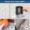 Weatherproof Wall-mounted Key Safe Password  Key lock box thumb 3