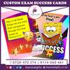 CUSTOM-MADE EXAM SUCCESS CARDS thumb 1