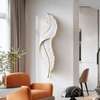 Long Hanging Nordic Feather Wall Lamp thumb 2