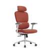 High-Back Ergonomic Home Office Chair – Orange thumb 2