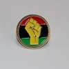 Pan Africa (gold) Lapel Pin Badge thumb 1
