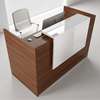 1.4 M Wooden Reception Desk With Drawers thumb 8