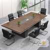 2.4 M Rectangular Wooden Executive Boardroom Table thumb 2
