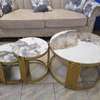 4-Piece Marble Top Nesting Coffee Table Set thumb 8