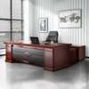 Office Desk: 2000mm Red Mahogany Executive Office Desk thumb 0