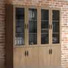 Modern 2-Door Wooden Office Storage Unit thumb 2