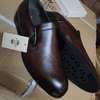 Slipon Empire Premium Leather Official Dark Brown Shoes thumb 0
