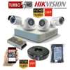 HIK Vision Four CCTV Cameras Complete System Kit. thumb 0