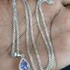 Pure silver lady's necklace/chain gift thumb 0