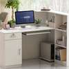 Office Desk: Wooden Rectangular Office Reception Desk thumb 3