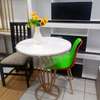 4 seater Dining set/4 Eames Chairs and round table thumb 1