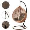 Outdoor Rattan Hanging Hammock-Swing Chair (Cushioned) thumb 6