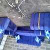 Ready-made blue 5seater sofa set on sell thumb 1