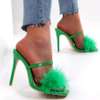 Fluffy heels thumb 3