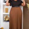 Plus Size Maxi Dress Belted Waist thumb 8