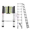 14 Steps 4.1m 13.5ft Telescopic Aluminium Ladder, Heavy Duty thumb 1