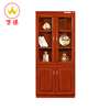File cabinet: Wooden two door office file cabinet thumb 2