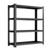 Black Steel Metal 4 Shelves Open Storage Rack thumb 7