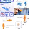 3 Silicone Ear Plugs With Plastic Box Reusable Hearing thumb 1