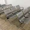 3-Seater Steel Reception Bench thumb 6