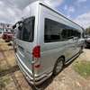Toyota Grand Hiace 9L 2018 silver Color fully loaded. thumb 9