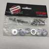 10pcs. Password Jdm Fender Washer Kit Silver thumb 1