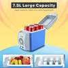 7.5ltrs Car fridge mini Refrigerator Portable 12v Electric thumb 2