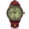 Red Leather classic vintage watch thumb 0