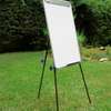 CLASSIC STEEL EASEL WHITEBOARD PORTRAIT ORIENTATION, ALUMINUM FRAME, ON A TRIPOD STAND & PORTABLE! thumb 3
