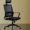 Office Chair: Upholstered Chair with Headrest thumb 5