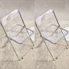 Modern Foldable Armless Dining Chair thumb 1